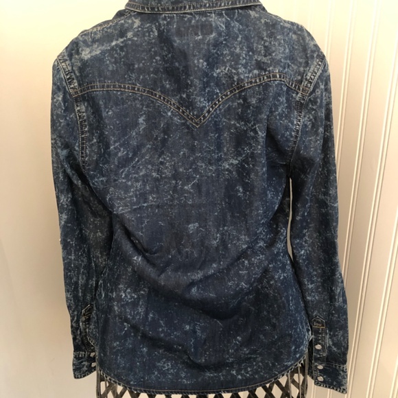 True Religion Cottagecore Small Denim Shirt - Picture 4 of 4